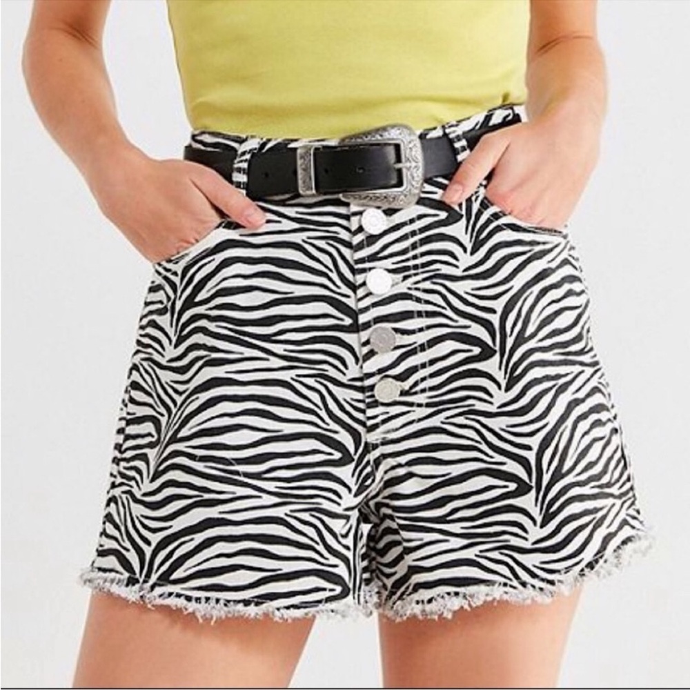 BDG Zebra Shorts